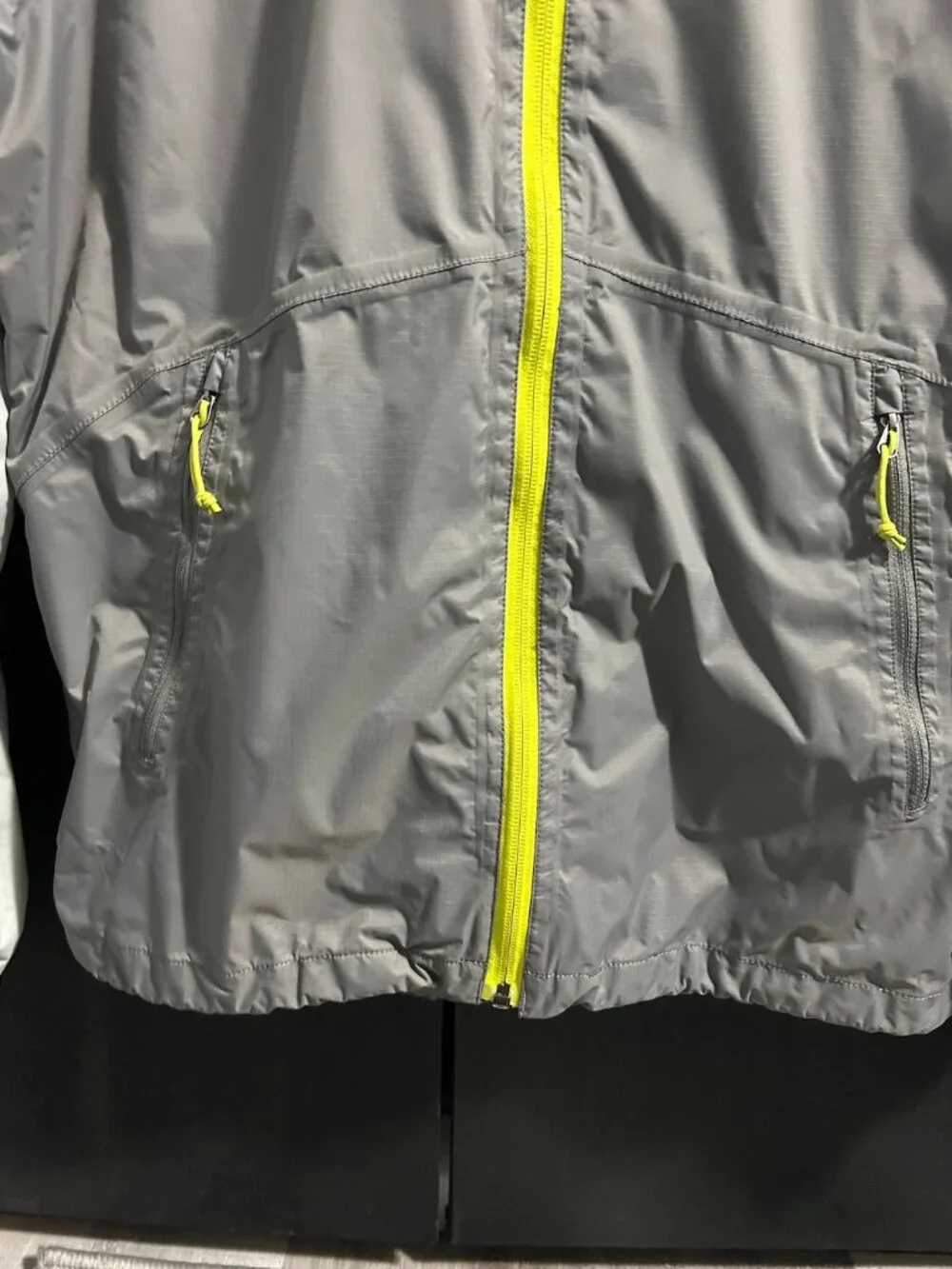 The North Face Color Block Hooded Windbreaker Waterproof Dry-Vent Shell Men's S
